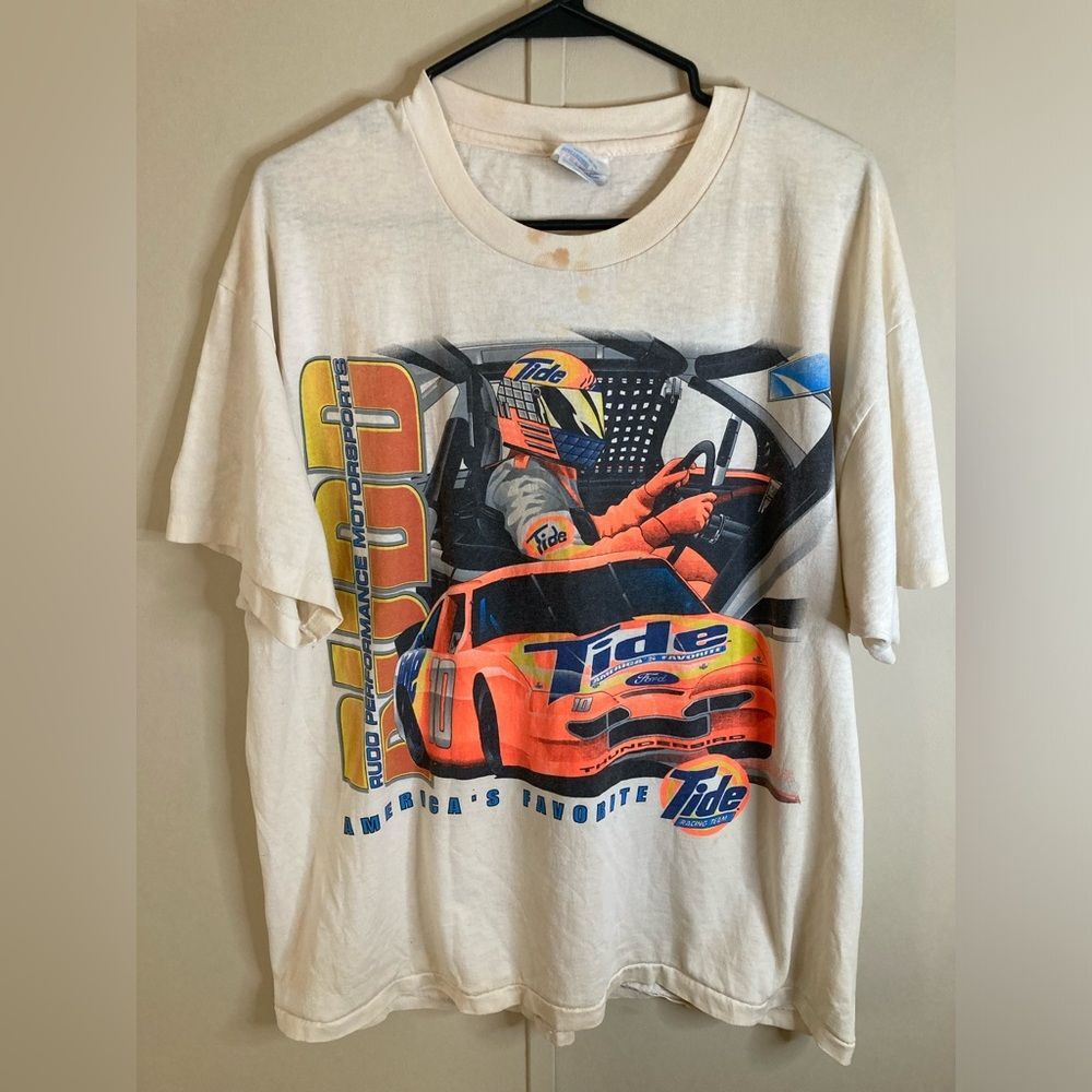 Vintage Ricky Rudd NASCAR T-Shirt, Size XL